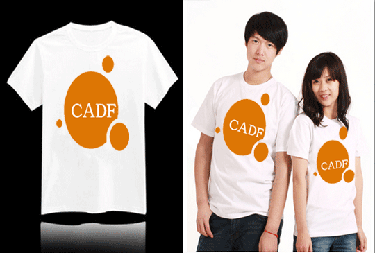 CADF大联盟品牌 纯棉T恤