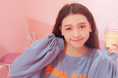 广西机电学院校花——黄思靖