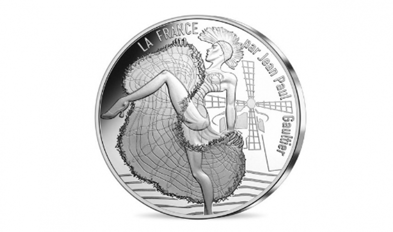 巴黎纪念币—康康舞