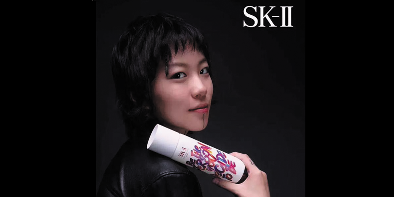 窦靖童成为SK-II品牌的形象代言人
