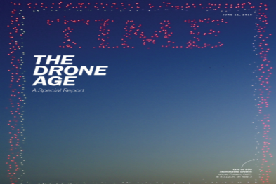 时代周刊——将 958 架英特尔无人机放飞到加州的天空