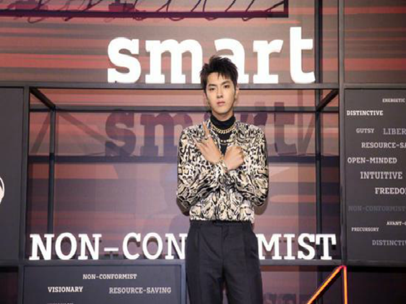 吴亦凡正式升级成为smart全球品牌代言人 吴亦凡正式升级成为smart全球品牌代言人